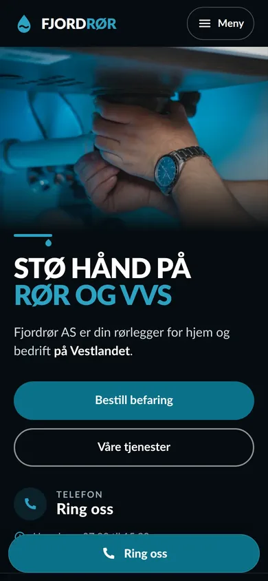 Fjordrør på mobil
